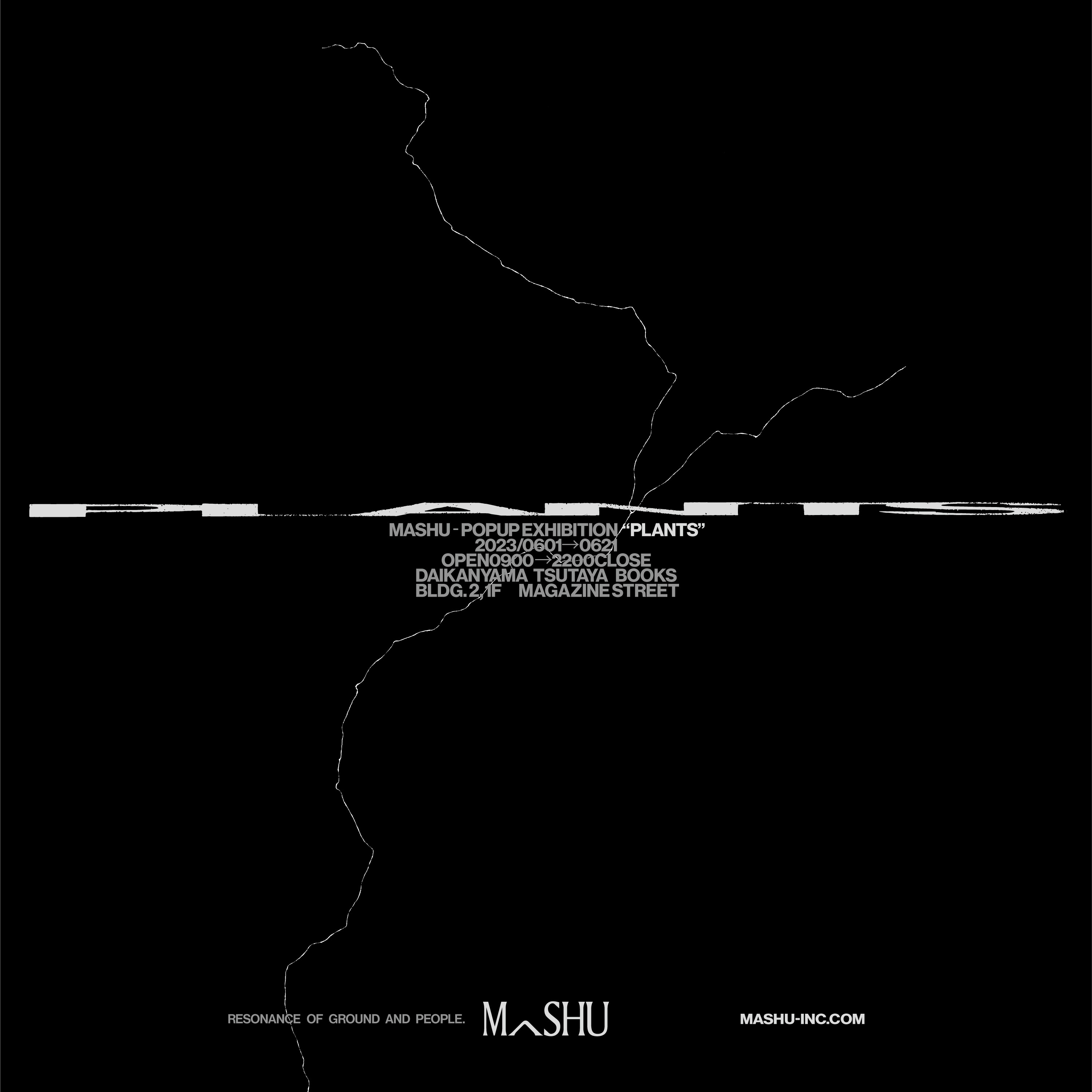 Plants exhibition poster