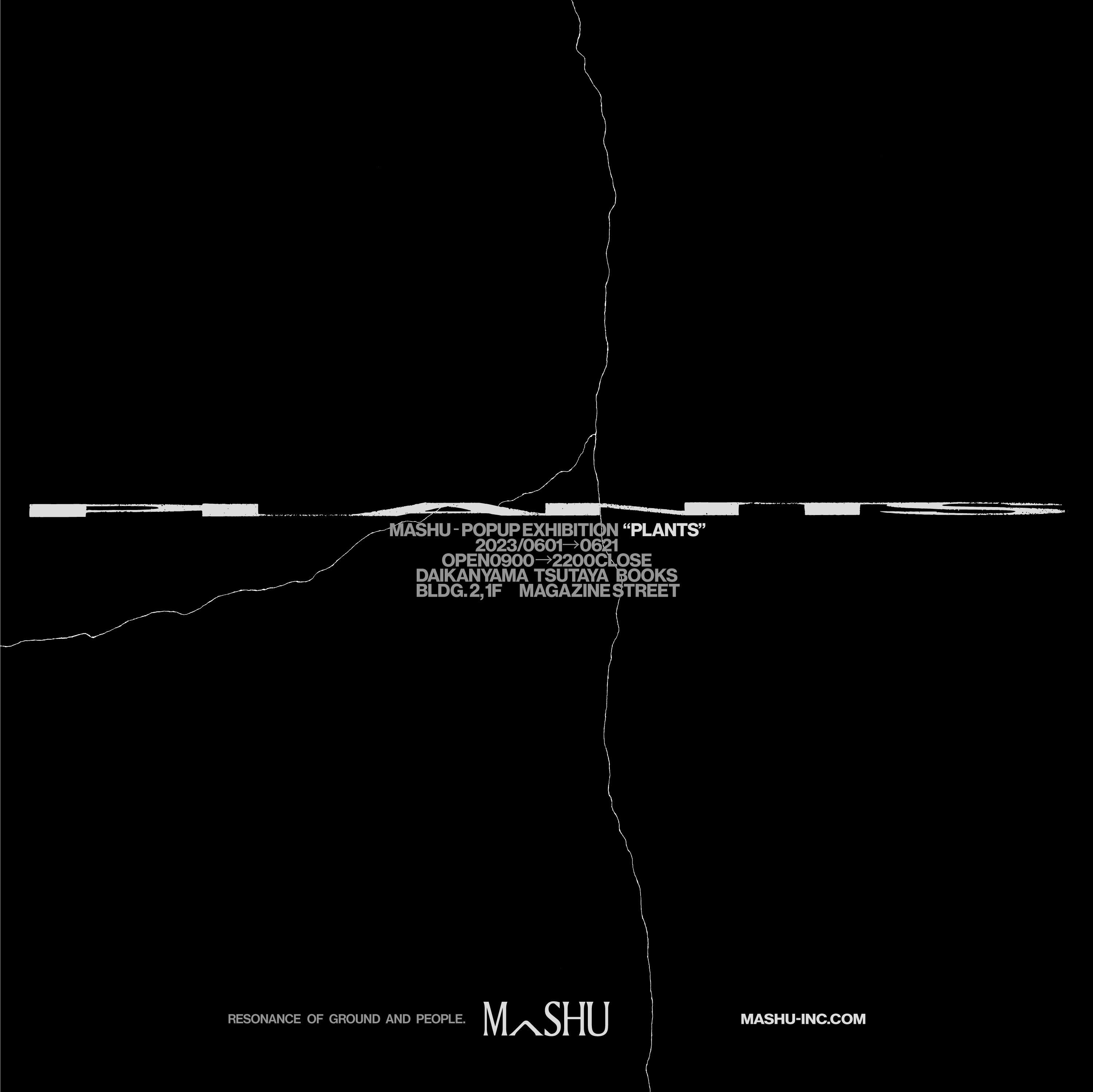 Plants exhibition poster