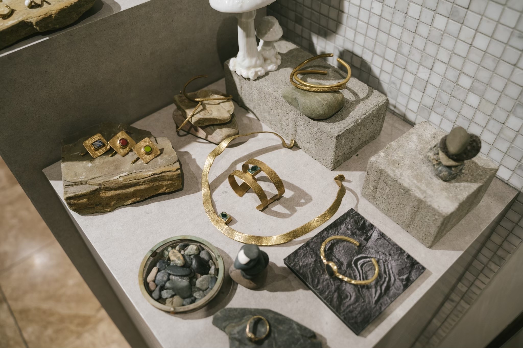 Stone exhibition